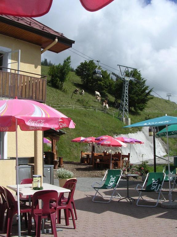 Au Bel Air Hotel Leysin Exterior foto
